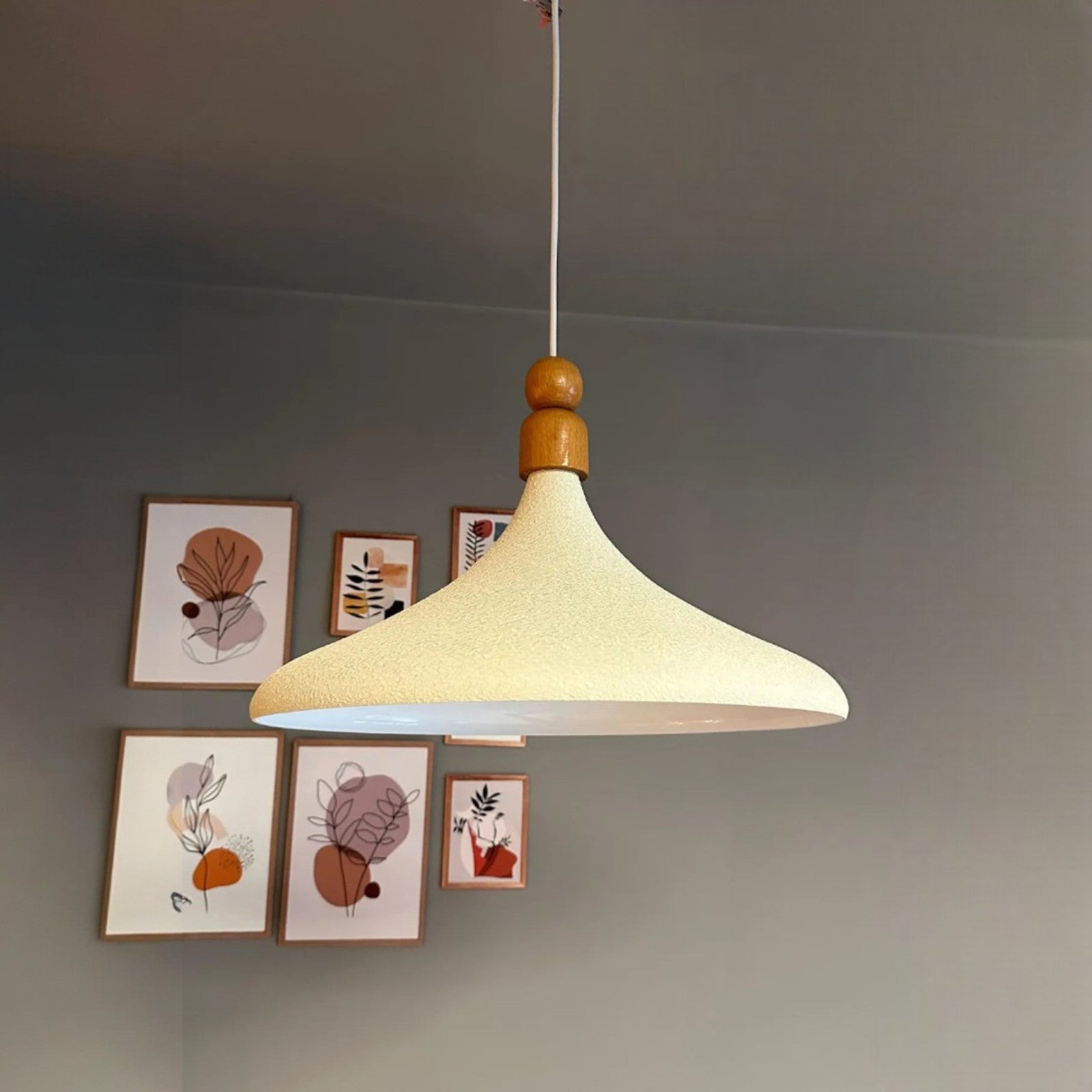 Champion Thick Wooden Bead Head Kronleuchter